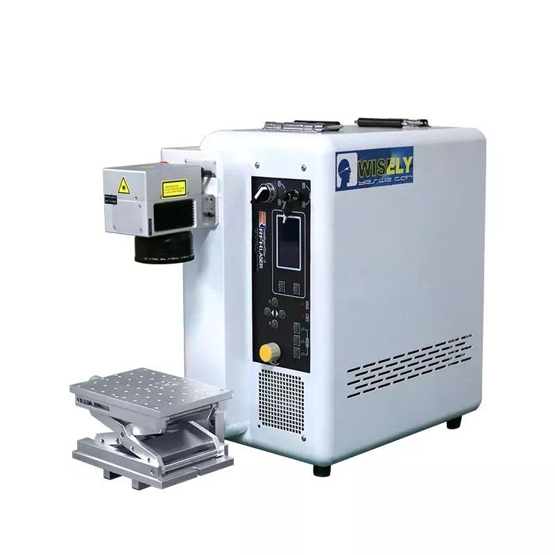 Metal 80KHZ 3D Laser Engraving Machine , BCX 50 Watt Fiber Laser Engraver
