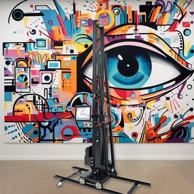 Multicolor 3m*6m 7d Uv Wall Painting Machine Robot Automatic Wall Panel 3d Vertical Mural Printer Printing Machine Wall Printer