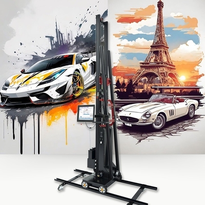 Multicolor 3m*6m 7d Uv Wall Painting Machine Robot Automatic Wall Panel 3d Vertical Mural Printer Printing Machine Wall Printer