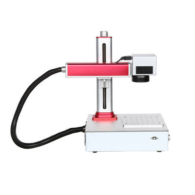 CE Split Fiber Laser Marking Machine , 20W Ring Laser Engraving Machine