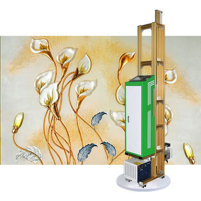 2880dpi Digital Wall Printing Machine , 63HZ 3D Wall Inkjet Printer