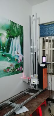 Vertical 720dpi 3d Direct Wall Printing Machine CE Certification