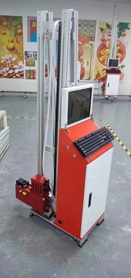 UV INK 3D Vertical Wall Printing Machine For Building Decoration Wallpen Printer
