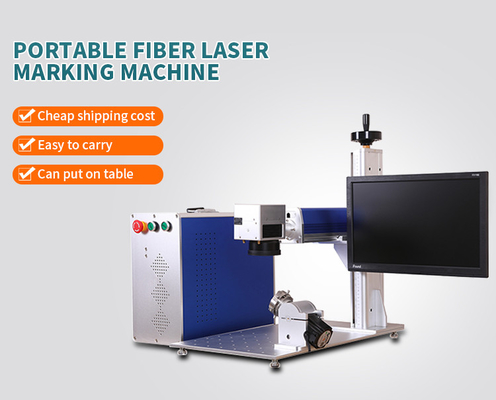 20W Fiber laser marking machine laser marker Raycus source