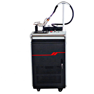 Fiber Handheld Laser Cleaning Machine Continuous Car Metal Rust Removal 2000W