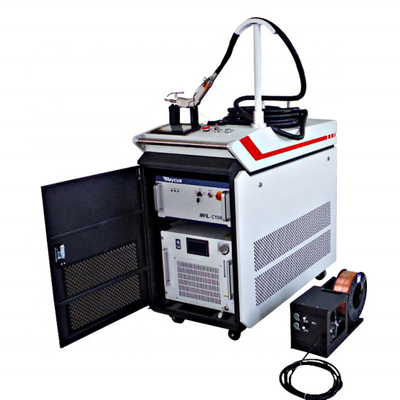 Fiber Handheld Laser Cleaning Machine Continuous Car Metal Rust Removal 2000W