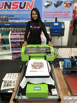 T-Shirt A3 DTG Printer Digital Textile Printer Polyester Wool Cotton With XP600