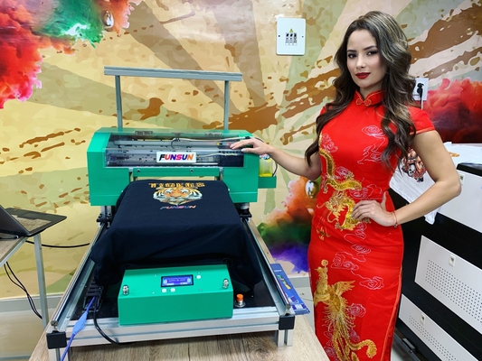 T-Shirt A3 DTG Printer Digital Textile Printer Polyester Wool Cotton With XP600