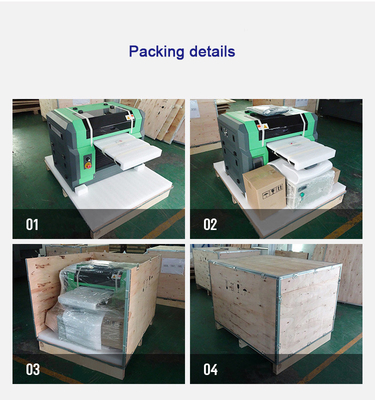 Flatbed Color UV Printer Multifunctional A3 Automatic DTG Printing Mobile Phone Case