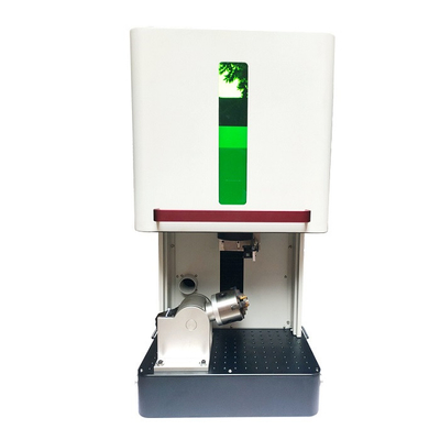 Enclosed Fiber Laser Marking Machine 30W 50W 80W 100W For Gold Silver Jewelry