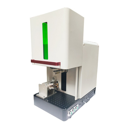 Enclosed Fiber Laser Marking Machine 30W 50W 80W 100W For Gold Silver Jewelry
