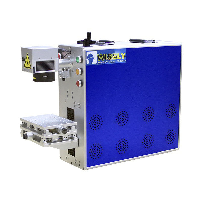 Portable 1064nm 50W Fiber Laser Marking Machine Automatic For Metal