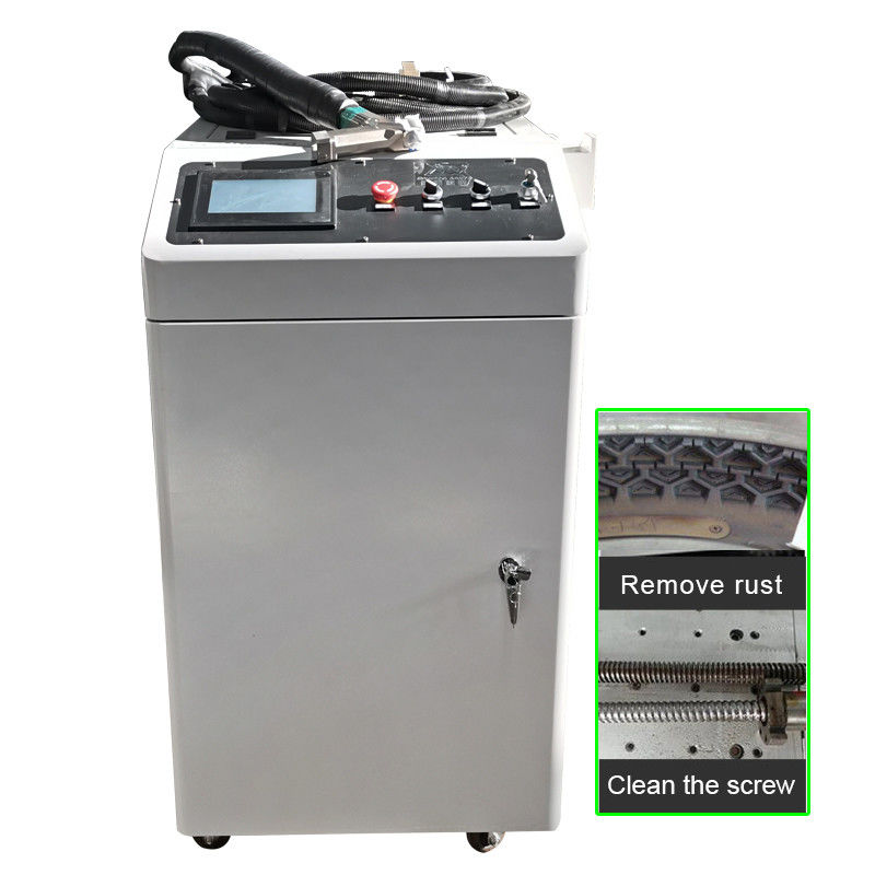 100W Laser Cleaning Rust Machine , CE Portable Laser Rust Remover