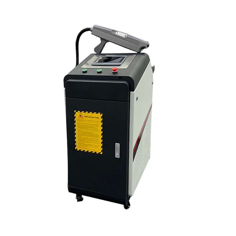 Handheld fiber laser surface rust cleaning laser cleaner on oil/paint