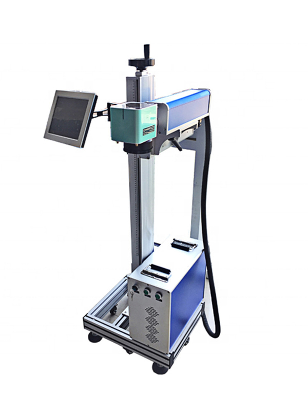 3W 5W 10W UV Flying Laser Marking Machine For Production Line Marking