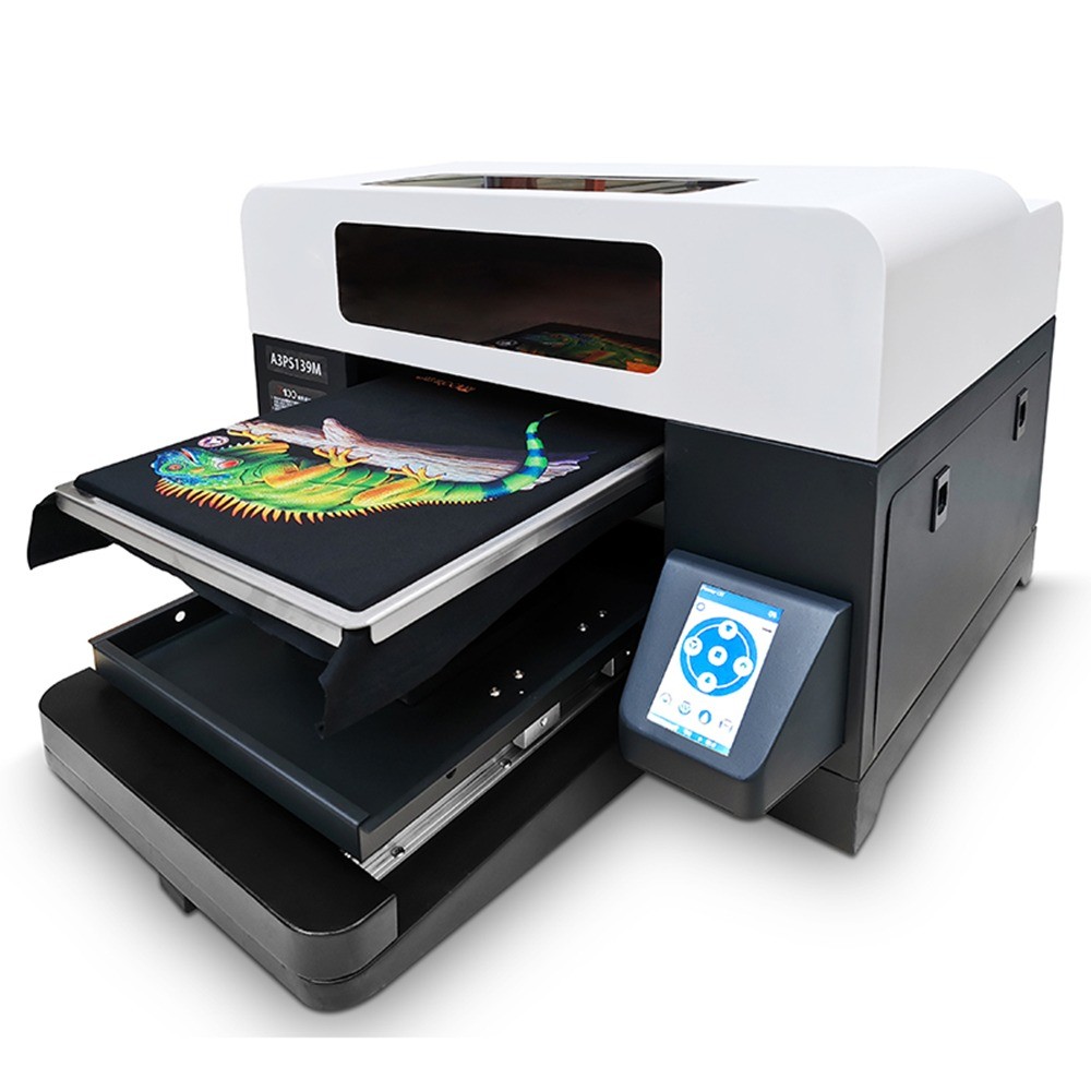 CMYK WW Printing Plate Type 6 Colors A3 T-shirt DTG Inkject Printer for T-shirt Painting