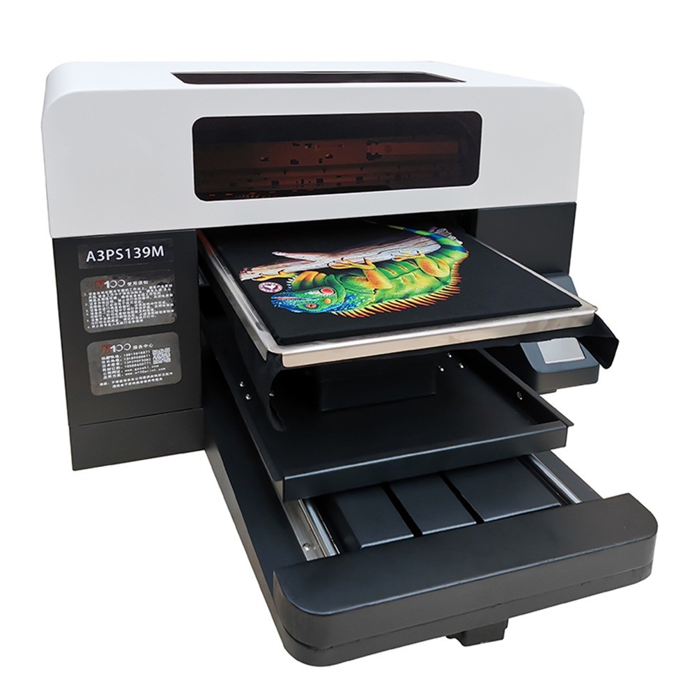 CMYK WW Printing Plate Type 6 Colors A3 T-shirt DTG Inkject Printer for T-shirt Painting