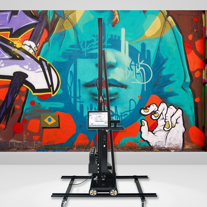 Multicolor 3m*6m 7d Uv Wall Painting Machine Robot Automatic Wall Panel 3d Vertical Mural Printer Printing Machine Wall Printer