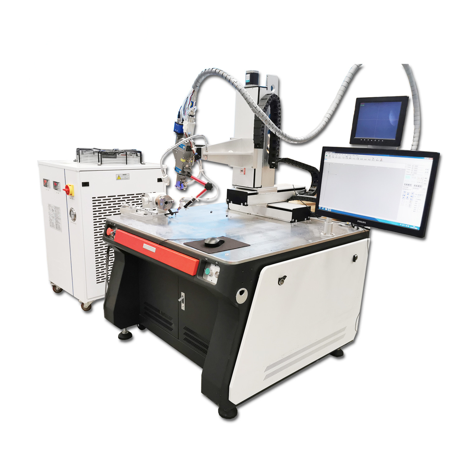 380V Fiber Laser Marking Machine , 1090nm Portable Laser Marker