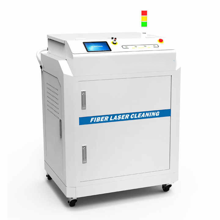 Air Cooling 50W 5m Fiber Metal Laser Cleaning Machine For Rust Removal