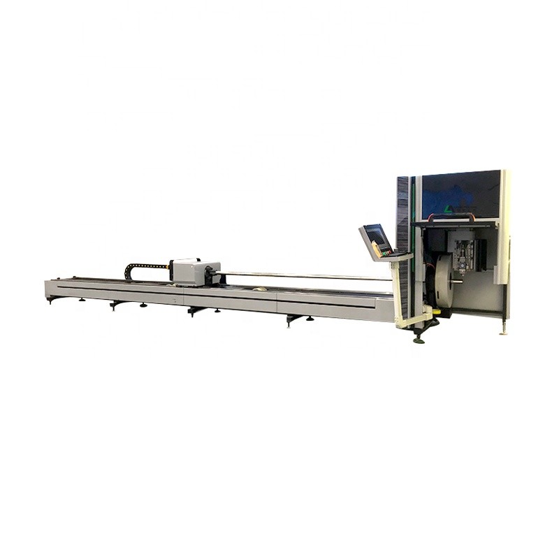 380V Metal Tube Laser Cutting Machine , 60m/Min 2000W Laser Cutter