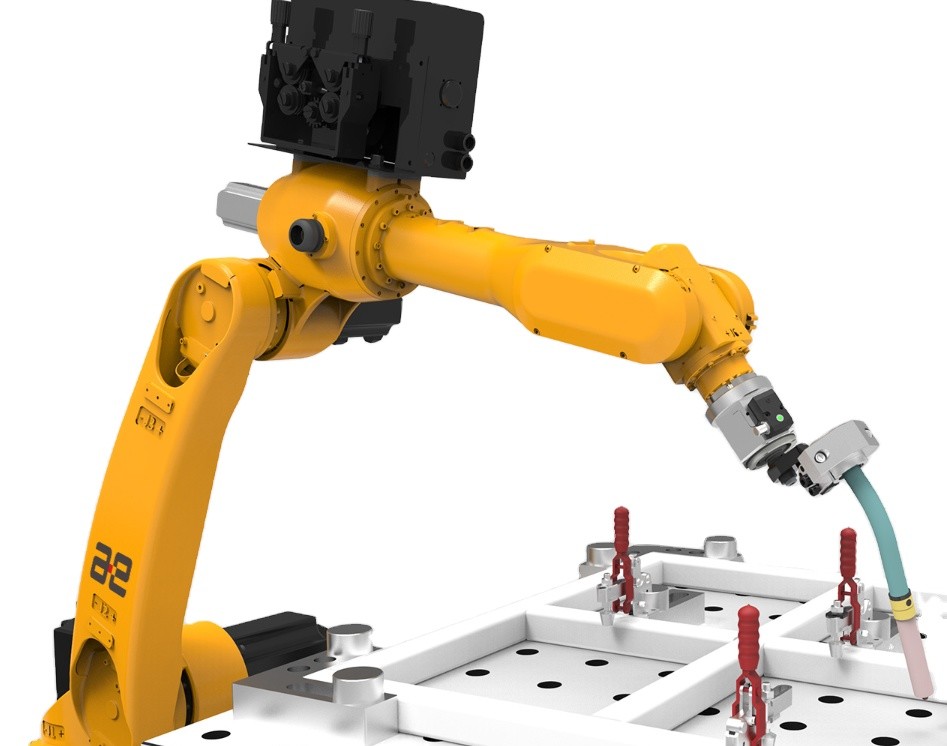 IP67 Six Axis Robot Arm , 10Kg Compact Automatic Robot Arm