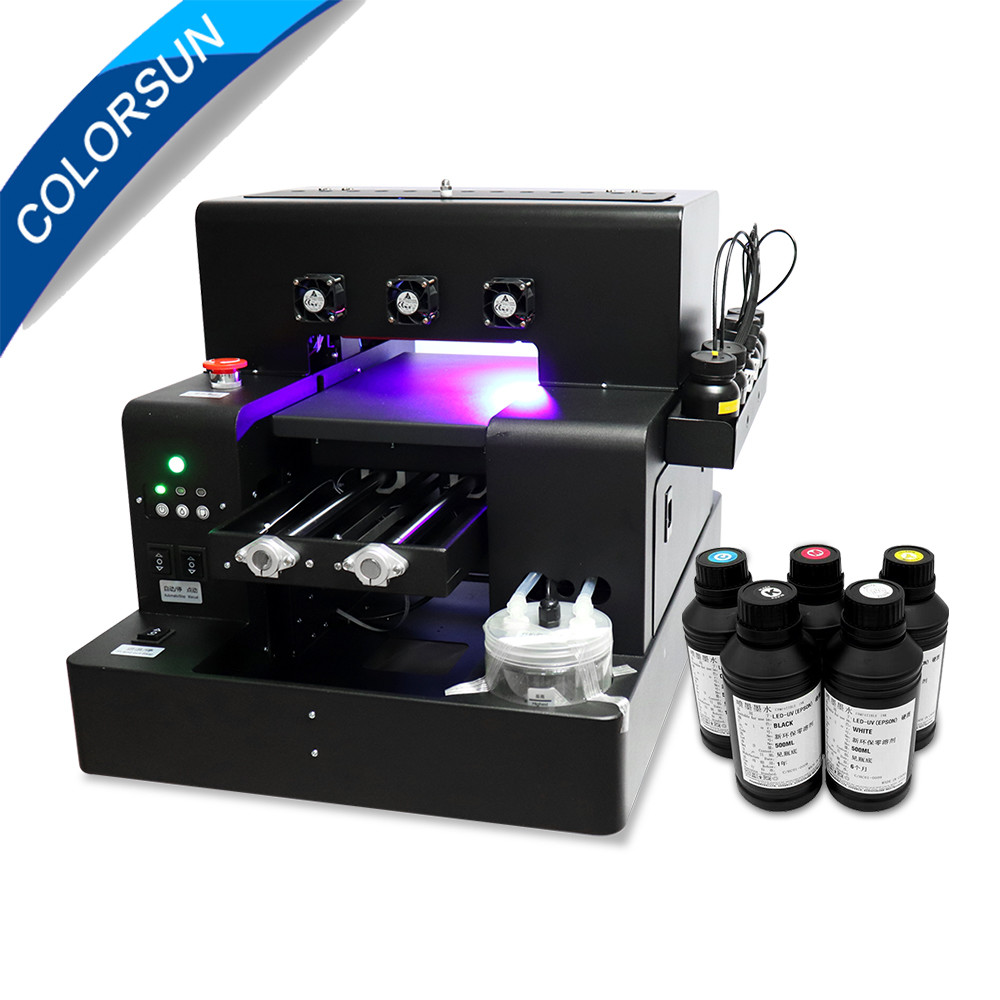 multifunctional A4 digital inkjet t-shirt printer with RIP software