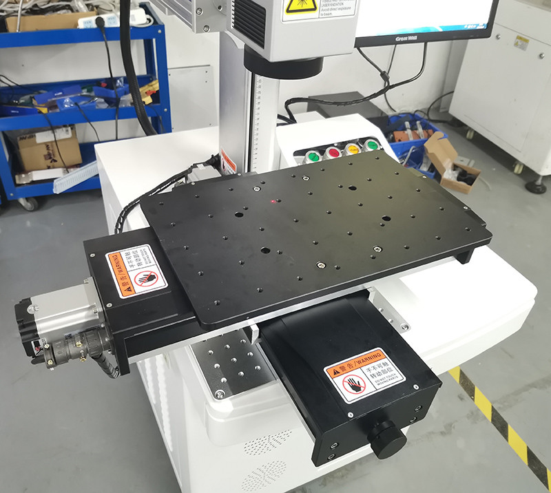 Raycus Mobile Platform Metal Fiber Laser Marking Machine 20W 30W 50W 70W 80W 100W
